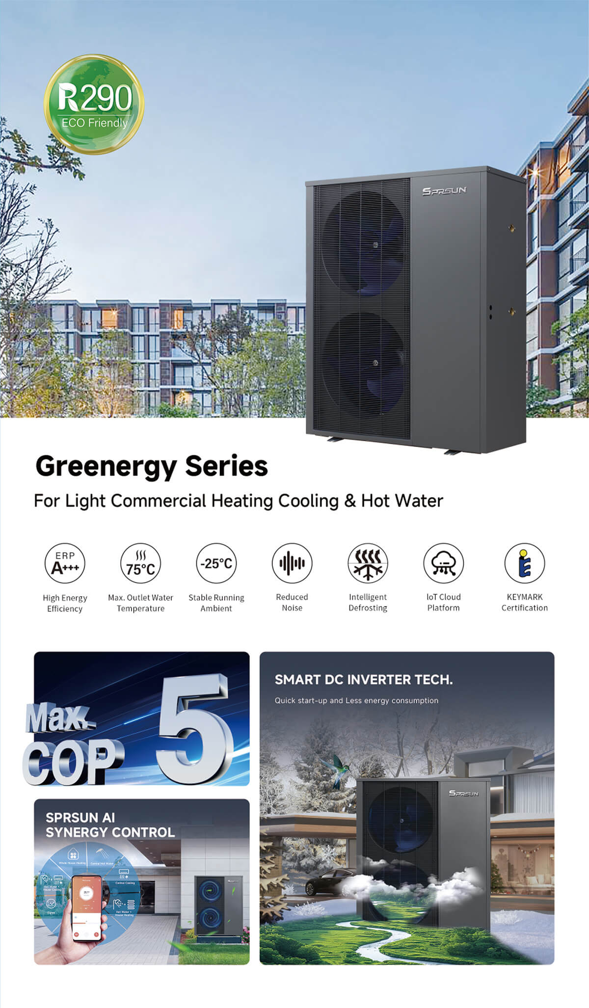 Commercial Air Source Heat Pump_Brochure-6 Pompa di calore commerciale ad aria_Brochure-6