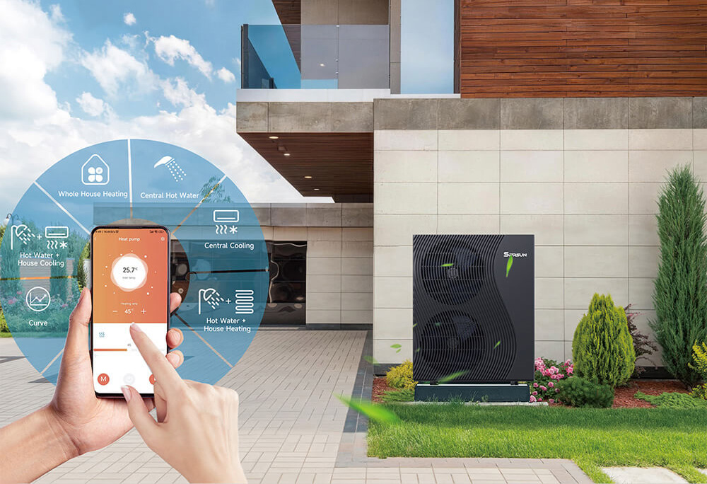 SPRSUN affordable r290 air source heat pump SPRSUN pompa di calore ad aria conveniente r290