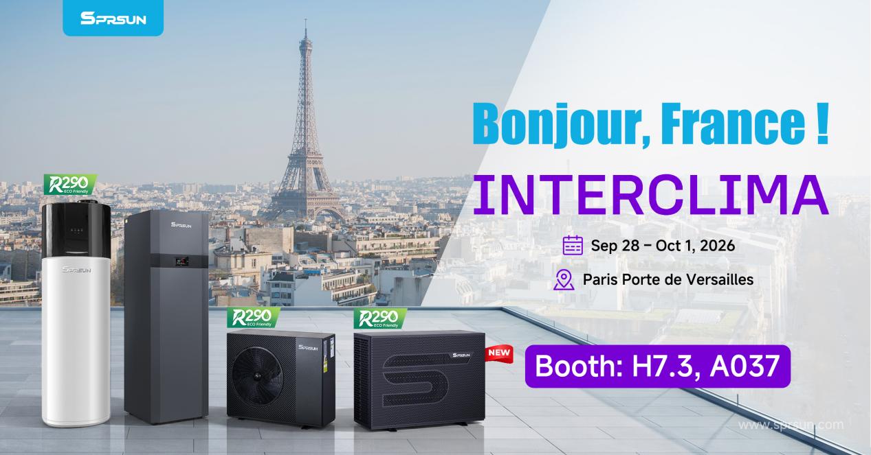 SPRSUN attends 2026 Interclima Heat Pump Show SPRSUN partecipa all'Interclima Heat Pump Show 2026