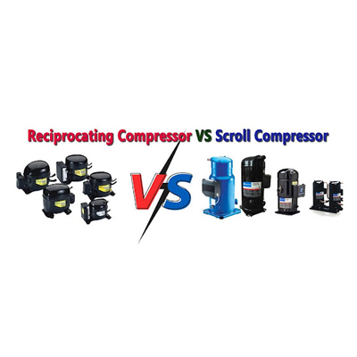 Compressore Scroll vs. a pistone in pompa di calore