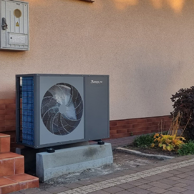 SPRSUN pompa di calore esterna alla casa