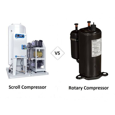 Compressore Scroll vs rotativo nel settore HVAC