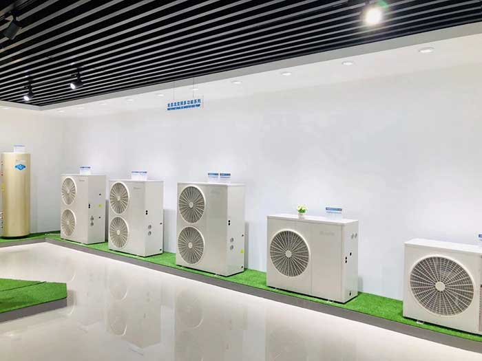 SPRSUN Nuovo showroom di pompe di calore