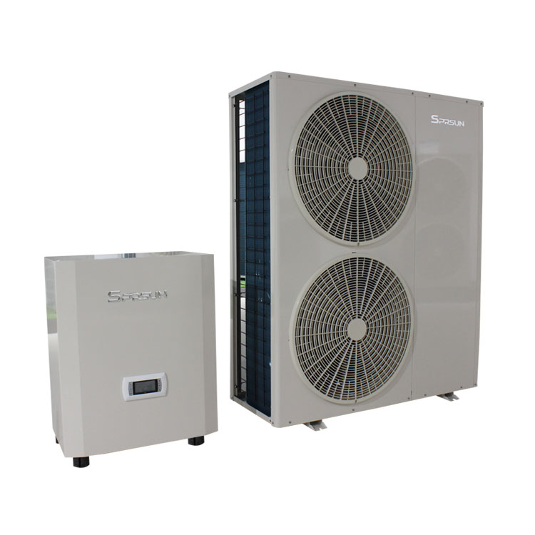 Pompa di calore aria-acqua a bassa temperatura EVI DC inverter 16-18KW - Tipo split