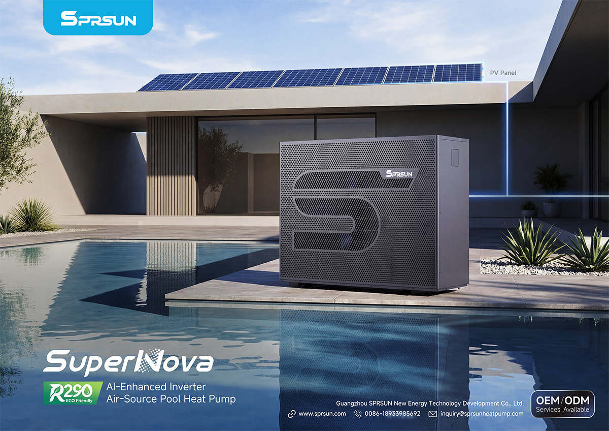 Pompa di calore per piscina R290
