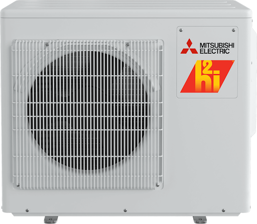 Pompa di calore Mitsubishi Hyper-Heating (H2i).