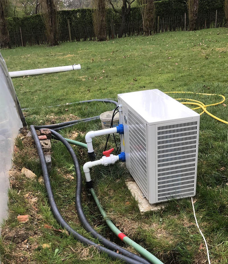 Pompa di calore della piscina