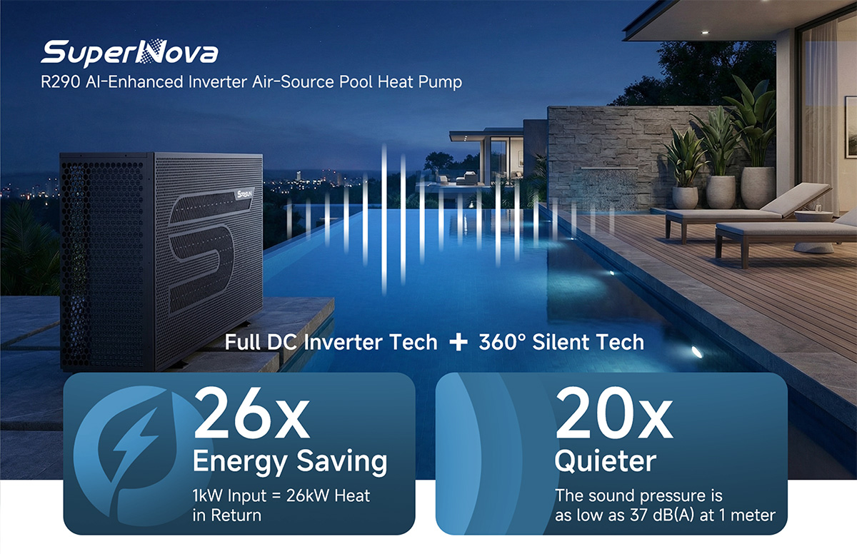 Pompa di calore per piscina R290-2