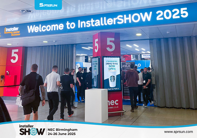 SPRSUN Ignis UK Installer Show con scoperte della pompa di calore di prossima generazione