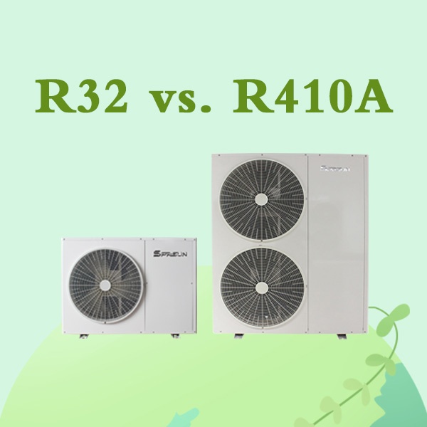 Refrigerante per pompa di calore r32 vs r410a