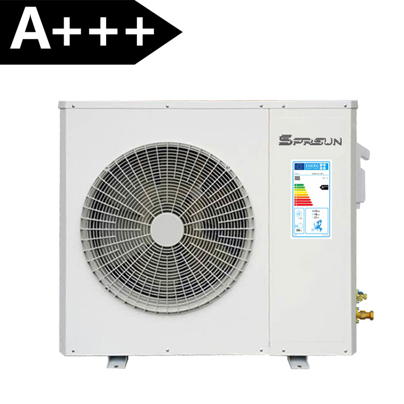 Pompa di calore con sorgente d'aria DC Inverter con etichetta energetica 9,5 A+++
