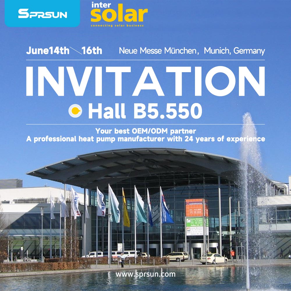 SPRSUN annuncia la sua partecipazione alla fiera solare Intersolar Europe 2023done